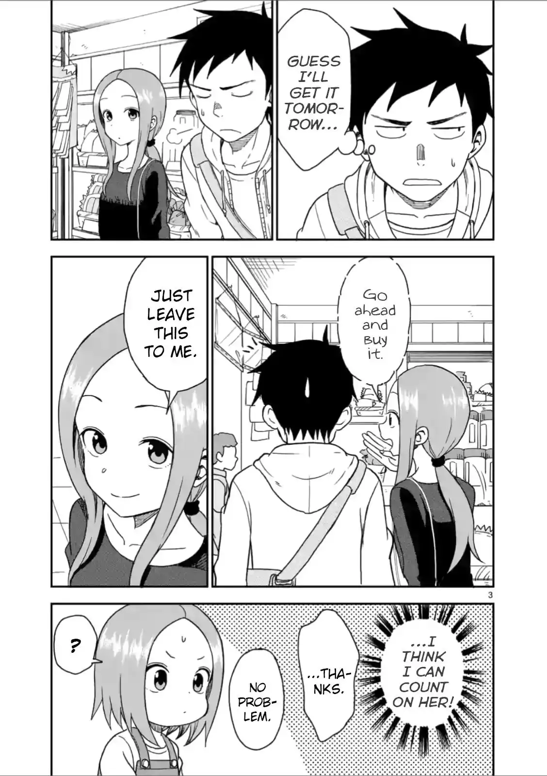 Karakai Jouzu no (Moto) Takagi-san Chapter 61 3